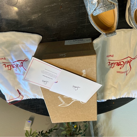 🛑Christian Louboutin Louis Junior P Pik Pik Strass🛑 - Picture 8 of 9